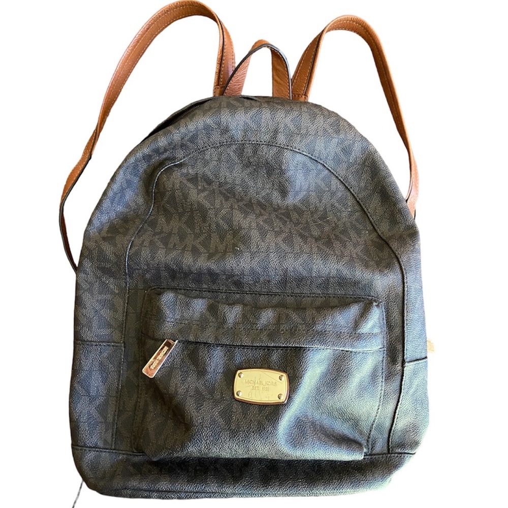 Michael Kors signature logo backpack
